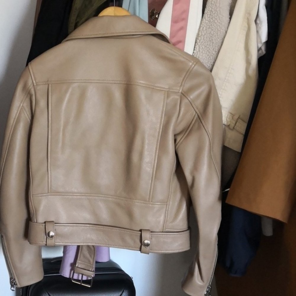 Acne Studios Mock leather jacket Fr32 - Picture 2 of 3